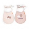 Tiny PocketBib 2Pack CloudsPow