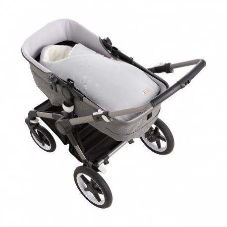 Saco Capazo Vichy Gris