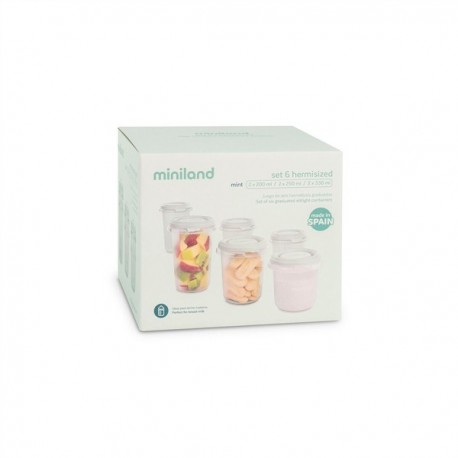 Set 6 Botes Hermeticos