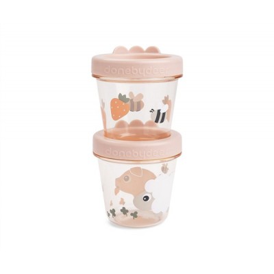 Contenedor Alimento2-pack Rosa