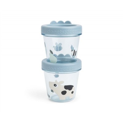 Contenedor Alimento2-pack Azul