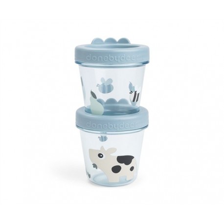 Contenedor Alimento2-pack Azul