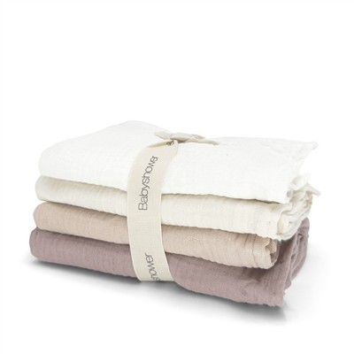 Pack 4 Muselinas Colors Nude