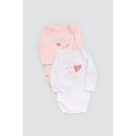 Body BebePack de 2 M/L Niña 1M