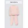 Conjunto Bebe M/L 3M Rosa