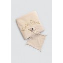 Conjunto Manta y Doudou Beige