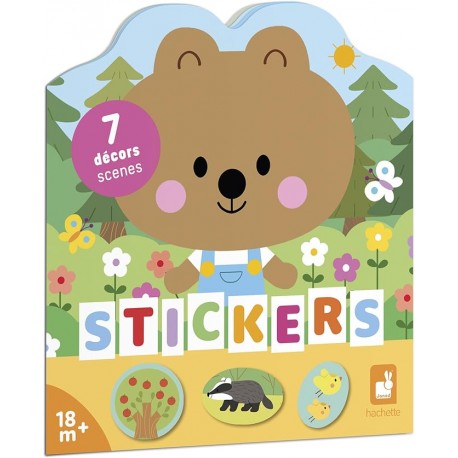 Libro de pegatinas El Bosque