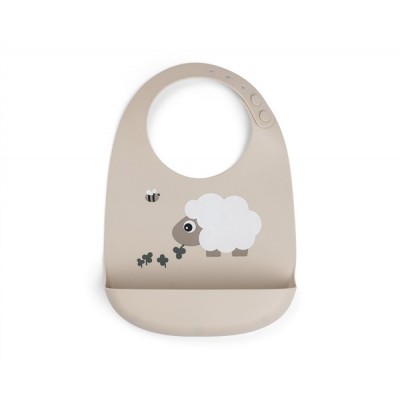 Babero Silicona Sheepy Sand
