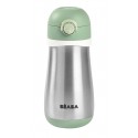 Taza Pajita 250 ml Inox Verde