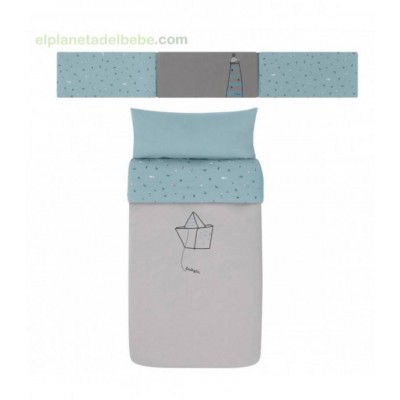 Funda nordica Boats Mint 60