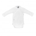 Body Recien Nacido M.Larga I. T.0 Blanco Unico