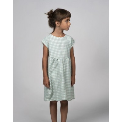 Vestido 6M Checks Rust