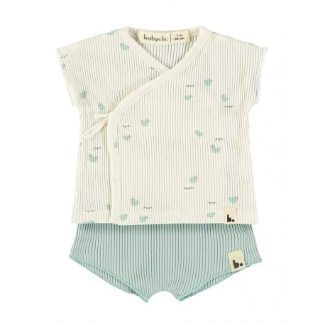 Top Culotte 0M Ducks Verde