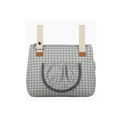 Bolso Wander Checks Gris