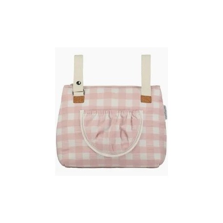 Bolso Wander Checks Rosa