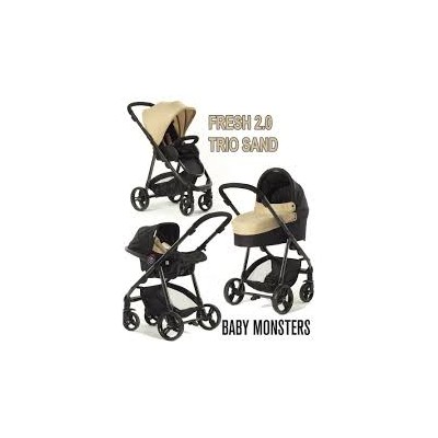 Capazo Baby Monsters 20 Sand